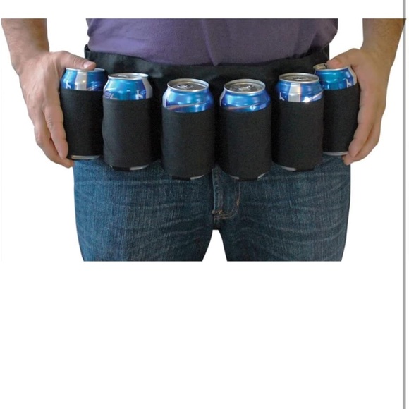 Beer Can Holster Belt 2 - Picture 4 of 5